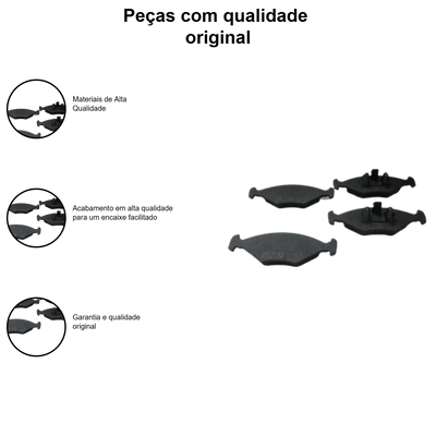 Pastilha Freio SYL para Fiat Fiorino - Imagem 3