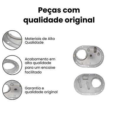 FLANGE BOMBA DE COMBUSTÍVEL UNO - TSA (T-030014) - Imagem 3