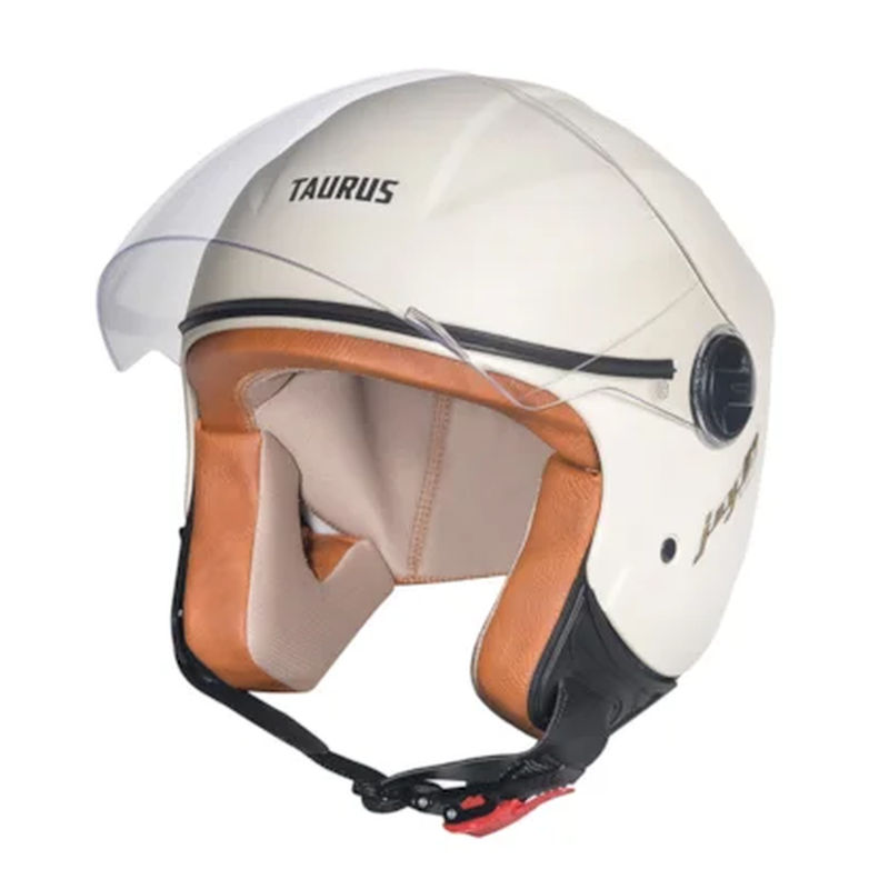 Capacete Joy23 by Taurus Bege Perolado Tam 60 Universal - Imagem 4