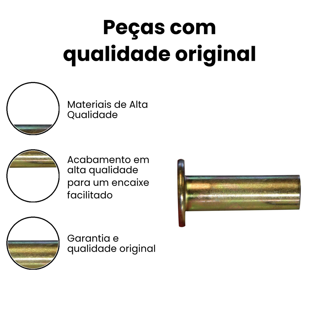 Rebite Tubular 8x15 FB Cargo/Constellation 98-10 - Imagem 3