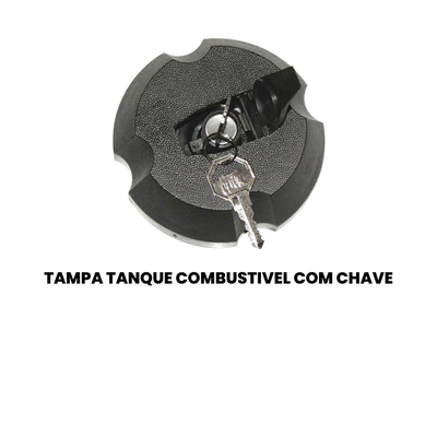 Tampa Tanque Combustível com Chave - Parati - Imagem 2