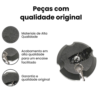 Tampa Tanque Combustível com Chave - Parati - Imagem 3