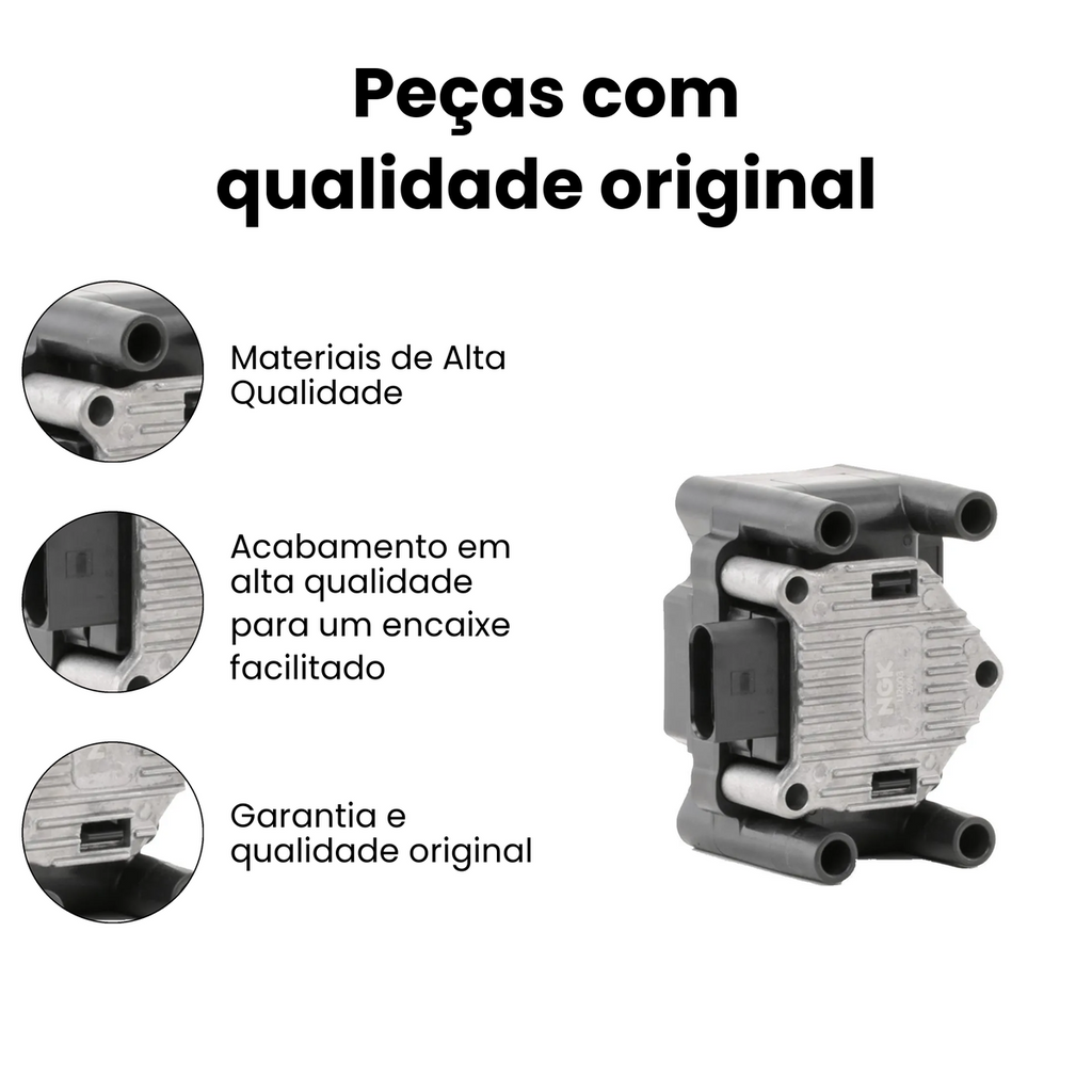 BOBINA DE IGNIÇÃO VOLKSWAGEN | AUDI U2003 - Imagem 3