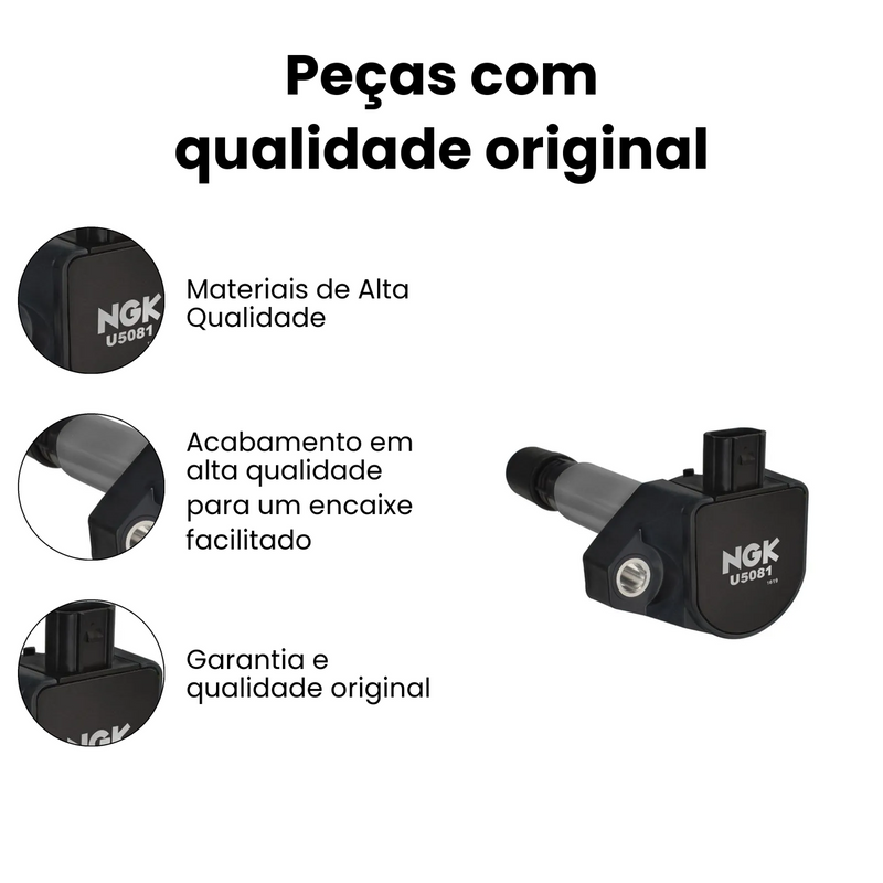 Bobina Ignição Honda Civic 2005-2011 CR-V 2007-2011 - Imagem 3