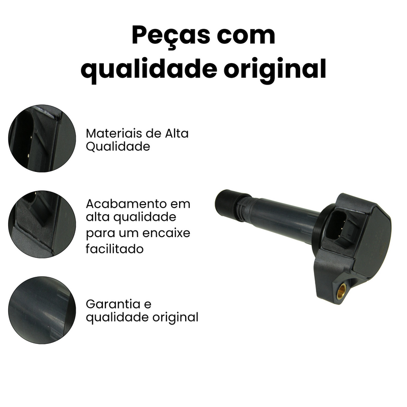 Bobina Ignição Honda Civic 2005-2011 CR-V 2007-2011 - Imagem 3