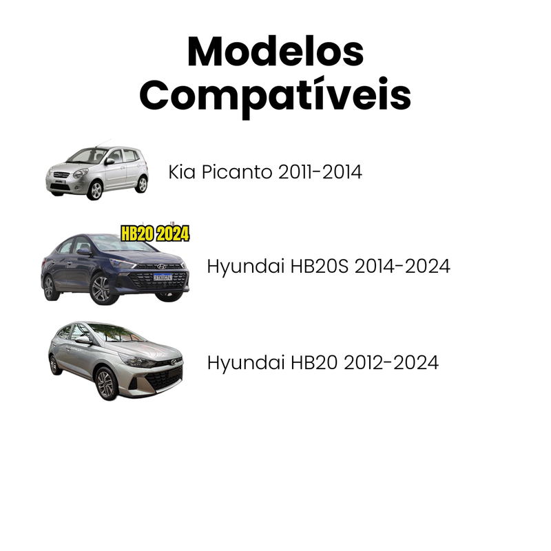 Bobina Ignição Hyundai HB20 2012-2024 HB20S 2014 Kia Picanto - Imagem 4