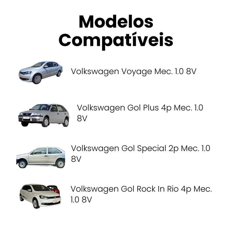 Bobina Ignição Volkswagen Fox Gol Plus Gol Rock Seleção 1.0 - Imagem 4