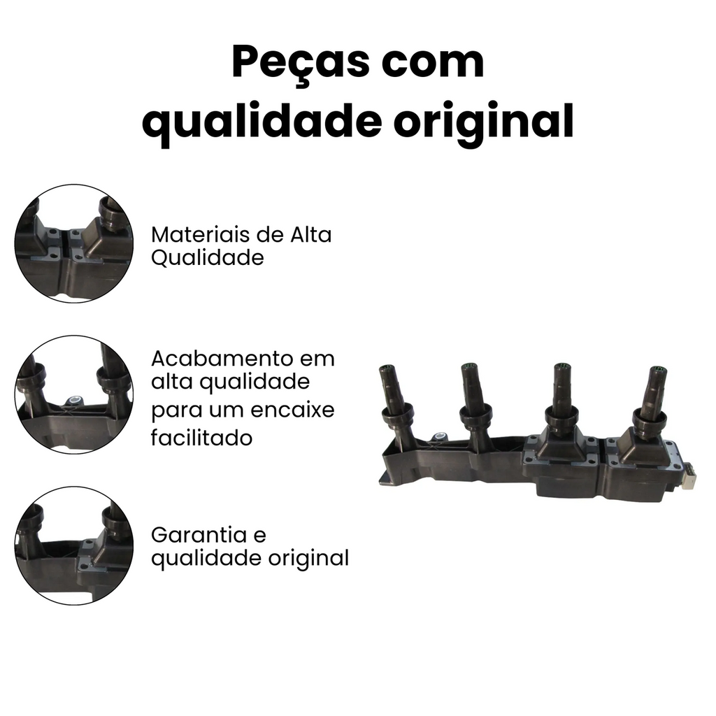BOBINA DE IGNIÇÃO CITROEN | PEUGEOT U6004 - Imagem 3
