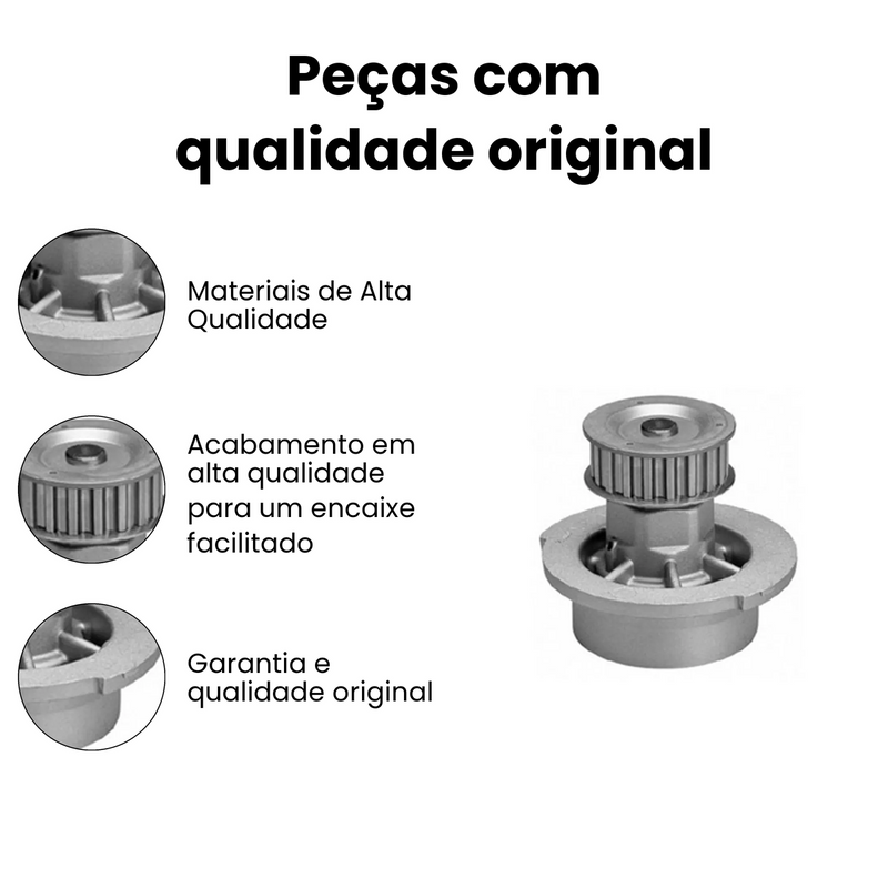 Bomba Água Mercedes Benz 608 1972-1990 Toyota Bandeirante OM - Imagem 3