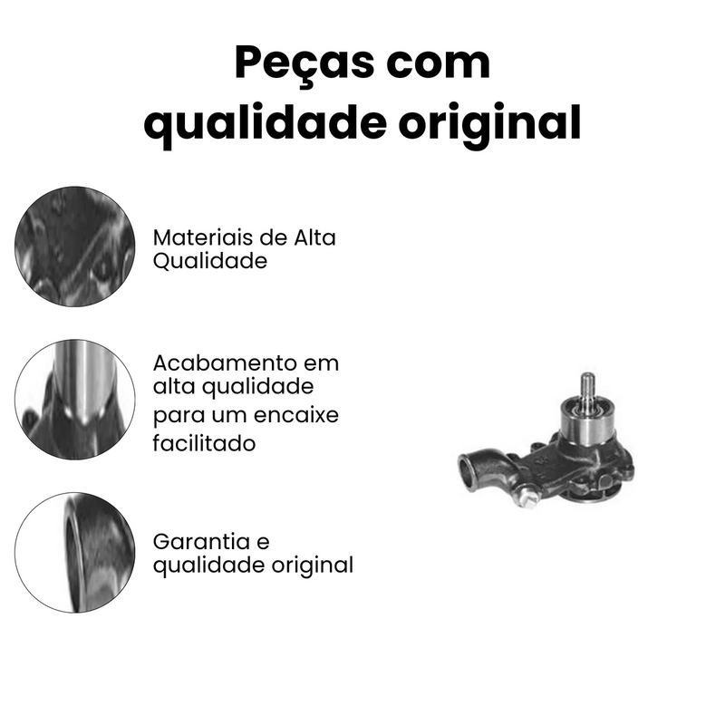 Bomba Água VW Polo Golf Bora Jetta New Beetle Audi A3 A4 199 - Imagem 3