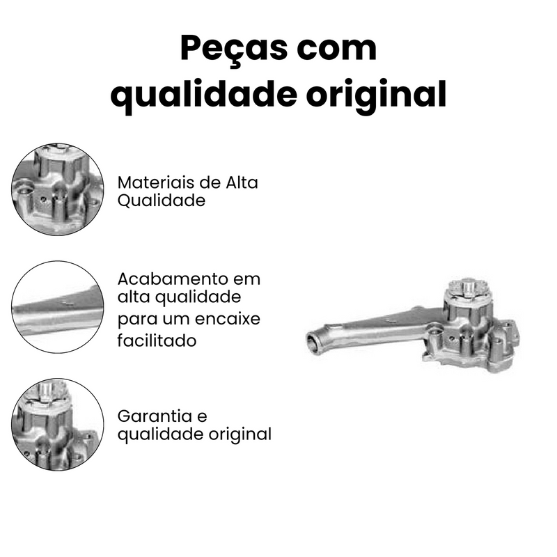 Bomba Água Mercedes-Benz OM 366 LA 1993-2004 - Imagem 3