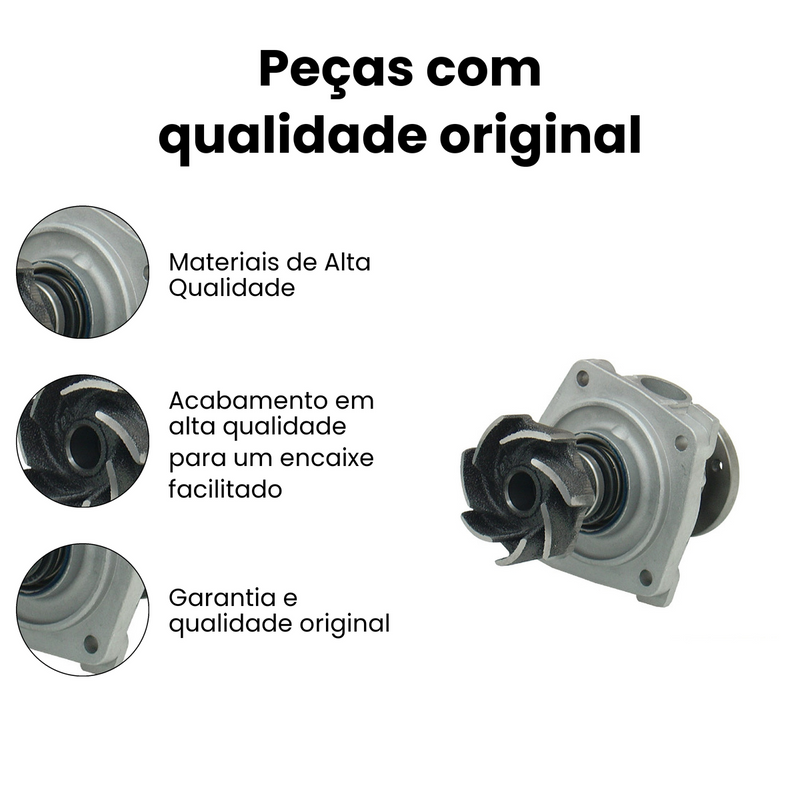 Bomba Água Chevrolet Blazer 94-04 S10 2.5 2.8 97-06 Ford Ran - Imagem 3