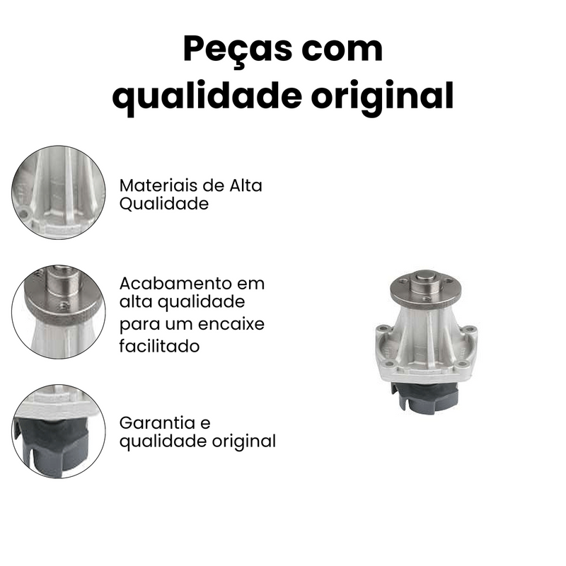 Bomba Água Mercedes-Benz 1218 1418 1620 1720 OM366 UB368 199 - Imagem 3