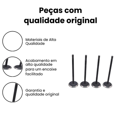 Válvula de Admissão MAHLE Megane Fluence - Imagem 3