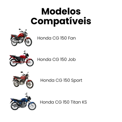 Cachimbo Vela Preto Honda CG 160 XRE 190 NXR 150 - Imagem 4