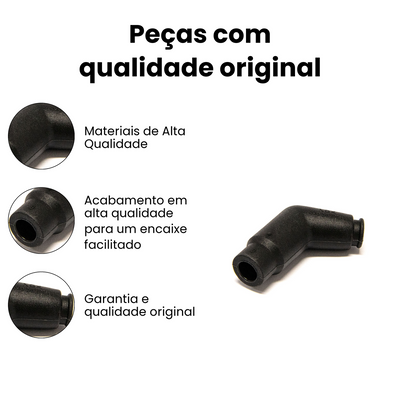 Cachimbo Vela Honda Titan Bros 150 NXR CG 2011-2021 - Imagem 3