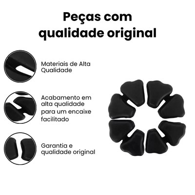 Coxim Coroa Titan 150 / CG 160 (Kit 4 Unidades) - CG CG - Imagem 3