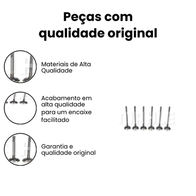 Válvula de Escape HB20 HB20 - VE2081665 - VEDAMOTORS - Imagem 3