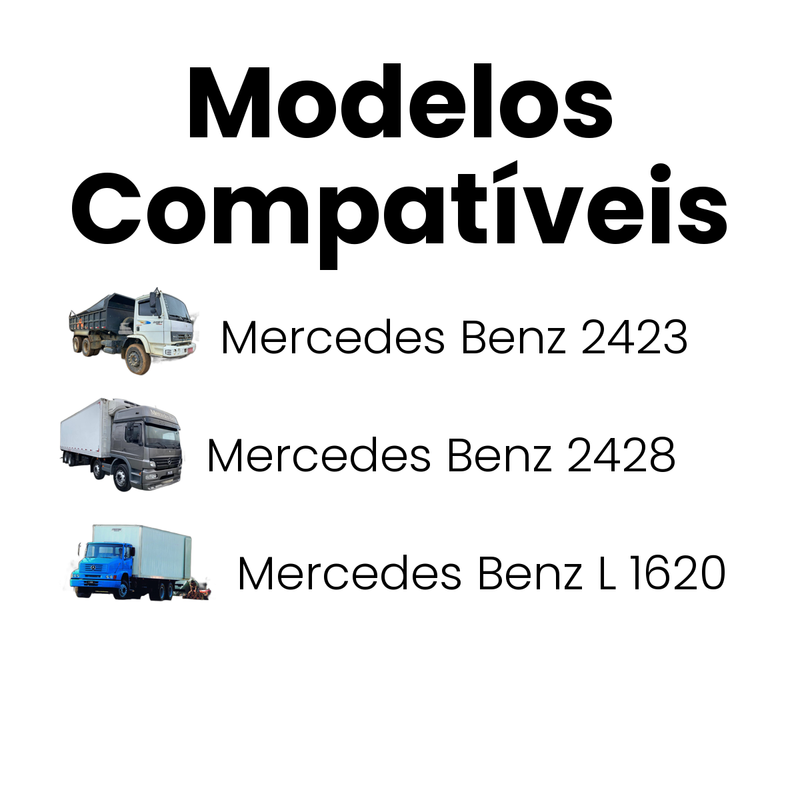 Colar Embreagem Mercedes Benz 2423 2000-2002 2428 2000-2011 - Imagem 4
