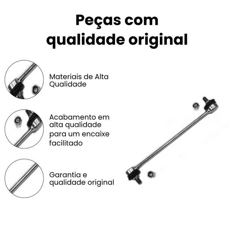 Bieleta Direita Esquerda Peugeot 307 308 408 Citroen C3 C4 2 - Imagem 3