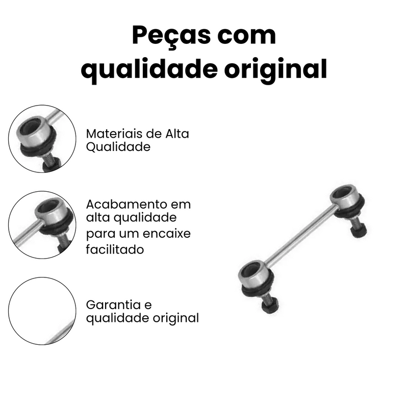 Bieleta Direita Esquerda Fiat Doblo Adventure Cargo 1.8 1.4 - Imagem 3