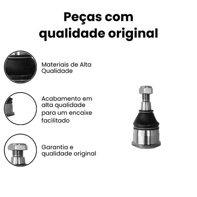 Pivô Suspensão Dianteira Esquerda Inferior - Saveiro Gol - Imagem 3