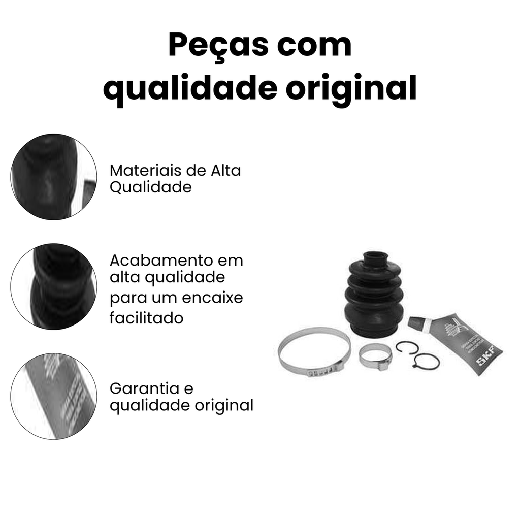 Coifa Homocinética SKF Kadett Monza Original - Imagem 3