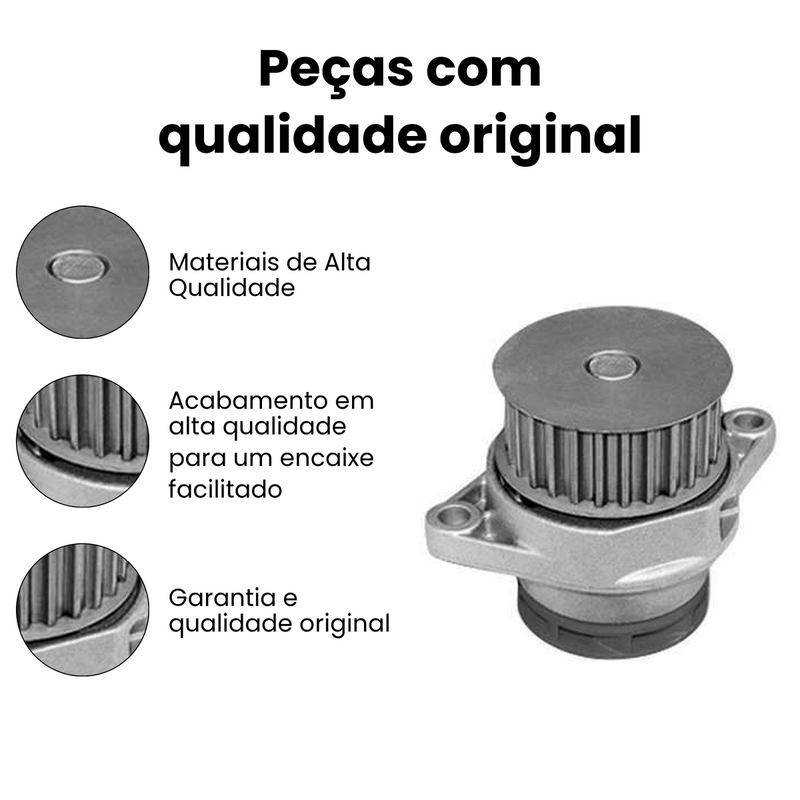Bomba D'Água SKF Fiat Palio 2000-2012 Punto 2002-2006 Doblò - Imagem 3