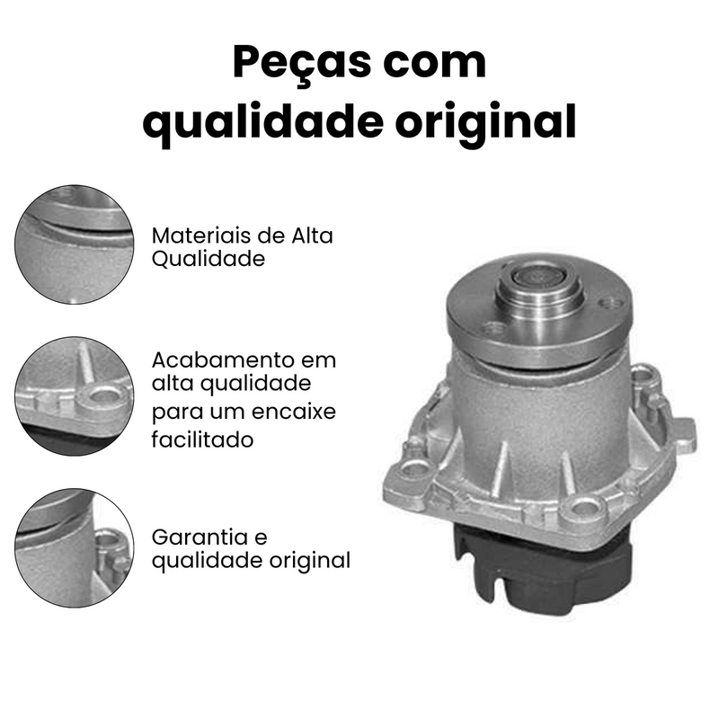 Bomba de Água Fiat 128 1.5 83-91 Spazio 1.3D 91-97 Duna 1.3M - Imagem 3