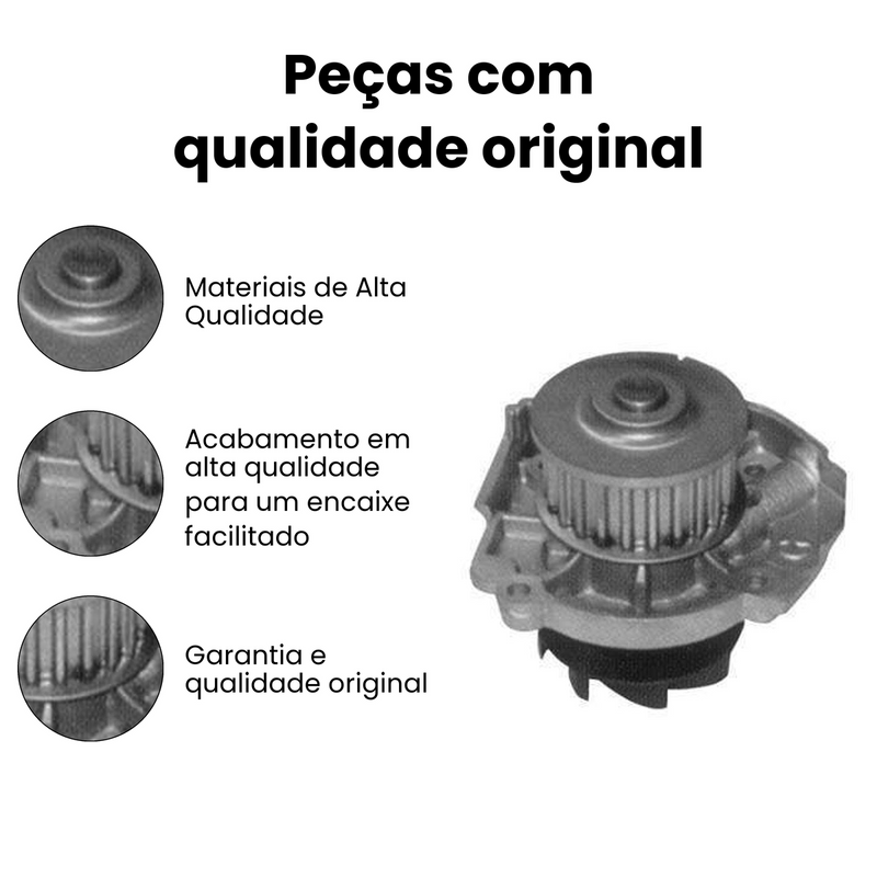 Bomba D'água SKF VW Gol 97-07 Fox 04-07 Polo 99-06 Golf 99-0 - Imagem 3