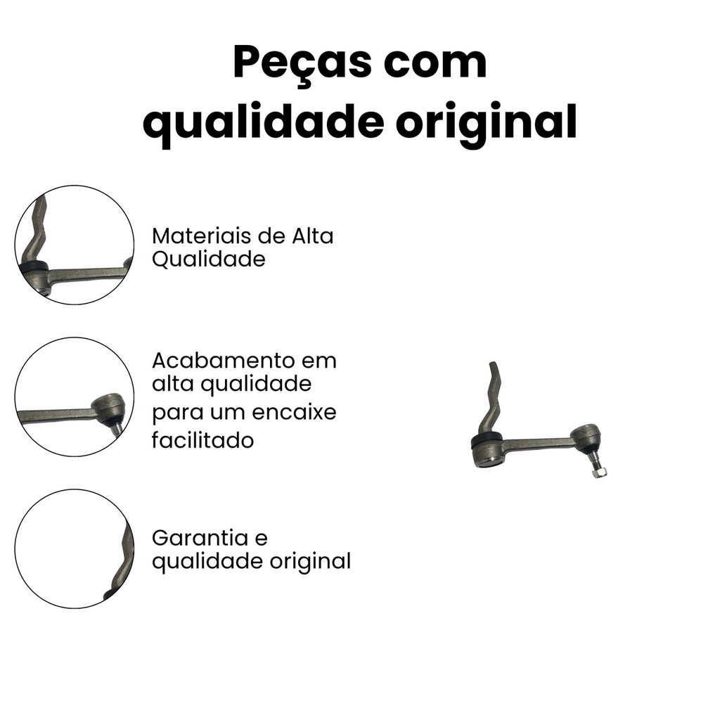 BRACO AUXILIAR DIANTEIRO DIREITO CHEVROLET VKY 6163 - Imagem 3