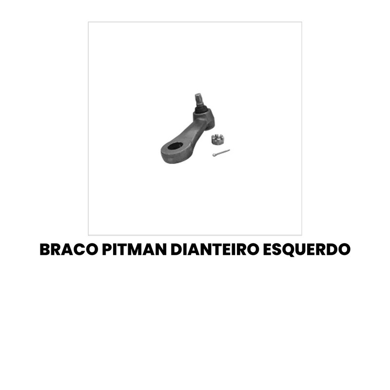 Braço Pitman Diant Esq Chevrolet Blazer S10 1995-2012 - Imagem 2