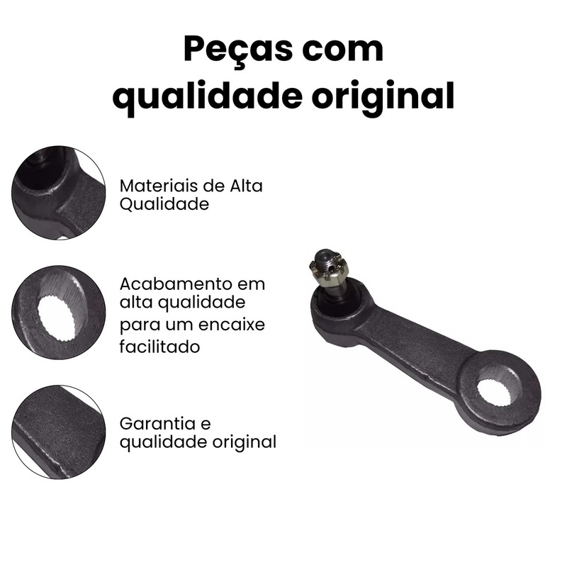 Braço Pitman Diant Esq Chevrolet Blazer S10 4x2 4x4 1995-201 - Imagem 3