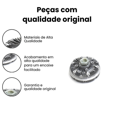 EMBREAGEM VISCOSA Cargo 13/15/17E 2005-2012 - Imagem 3