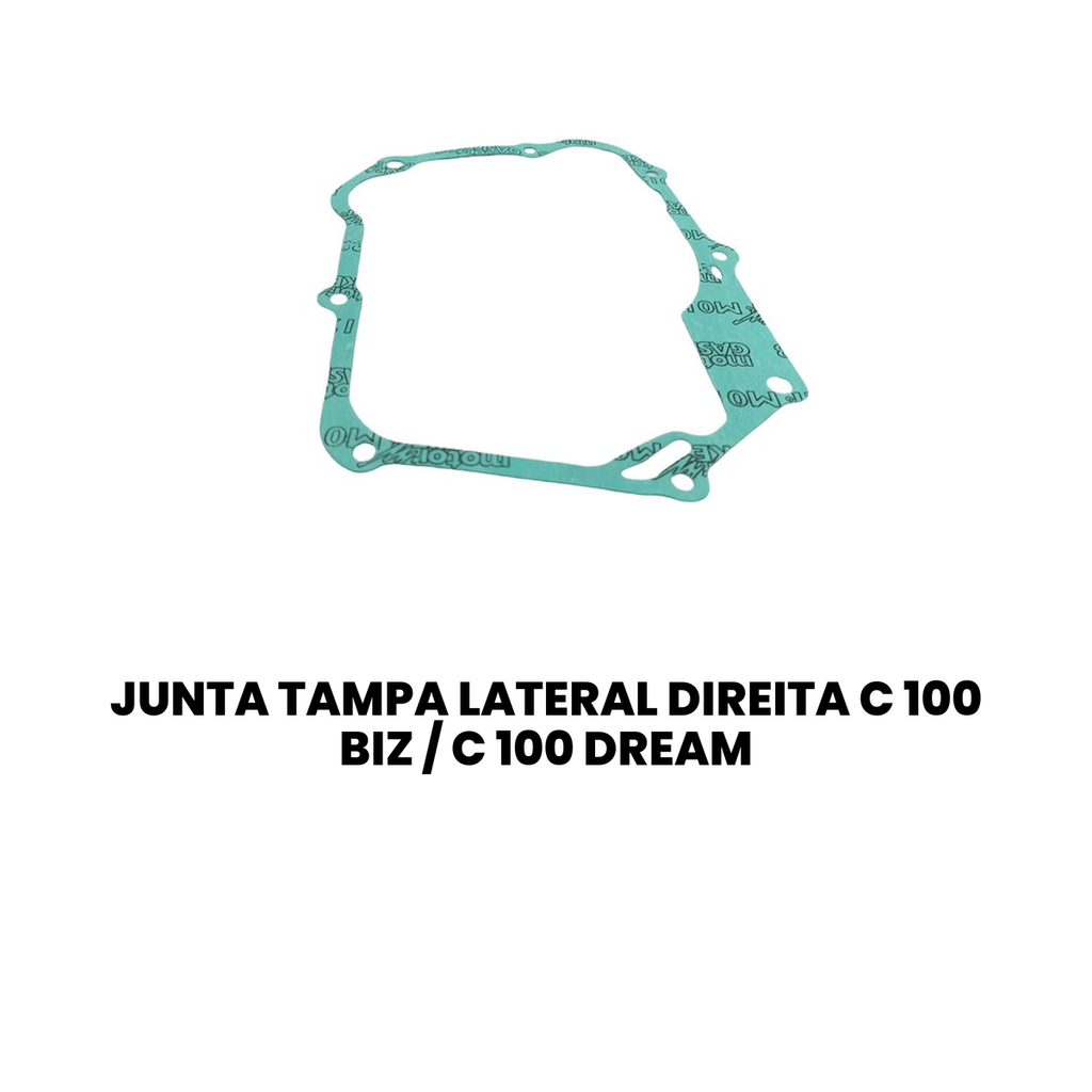 Junta Tampa Lateral Direita C100 Biz/Dream - Vedamotors - Imagem 2