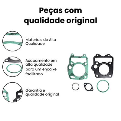 Junta Kit Superior Biz 125 - Vedamotors - Imagem 3