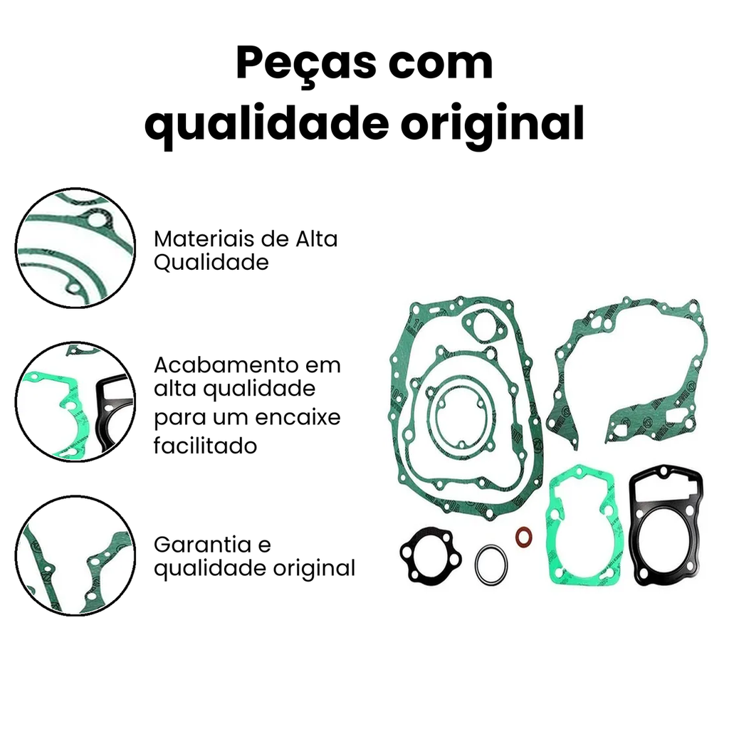 Jogo Juntas Honda CBX, NX 200 - Vedamotors - Imagem 3