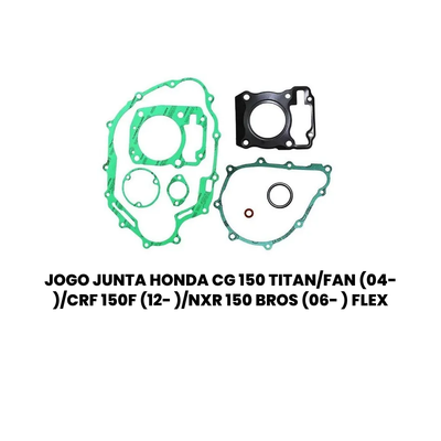 Jogo Juntas Honda CG 150 Titan/Fan/Bros - Vedamotors - Imagem 2