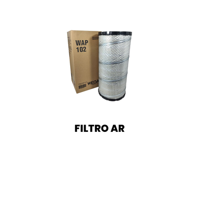 Filtro de Ar WEGA WAP-102 - CARGO CARGO - Imagem 2