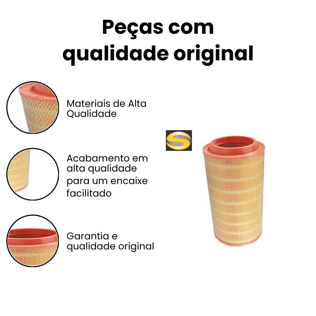 Filtro de Ar WEGA WAP-181 - G G - Imagem 3