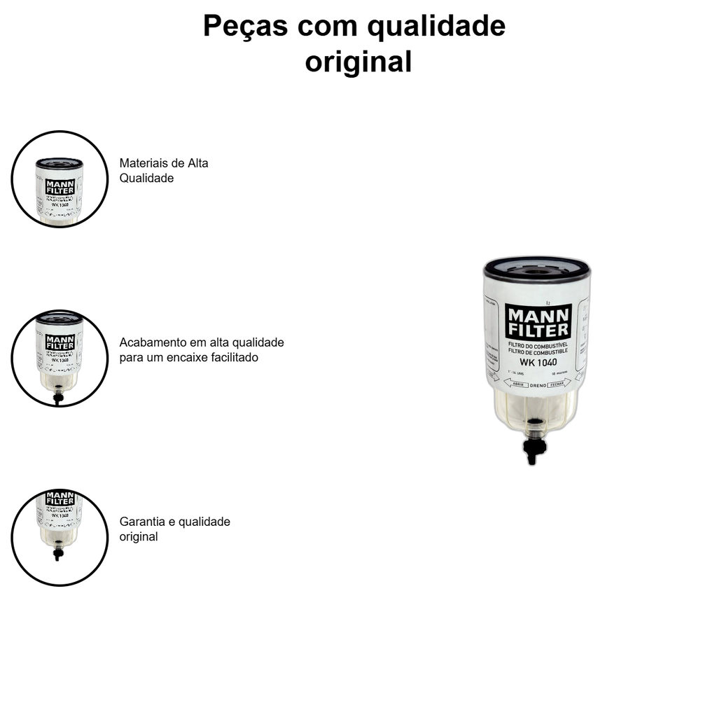 Filtro MANN B1618 Roscável - Imagem 3