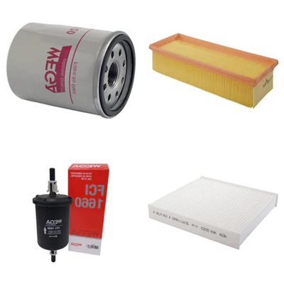 Kit Filtro Fiat Uno GS Fiorino 1.0 1.4 2010-2022 - Imagem 2
