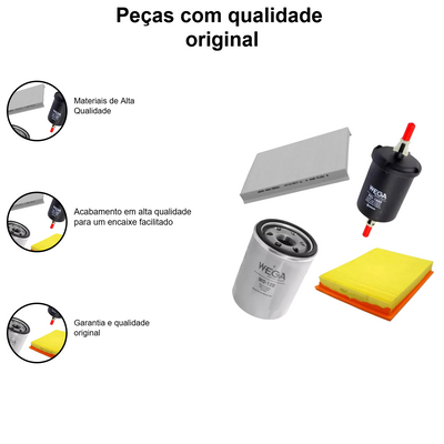 Kit Filtro Fiat Palio Siena 1.0 1.4 8V 02-16 - Imagem 4