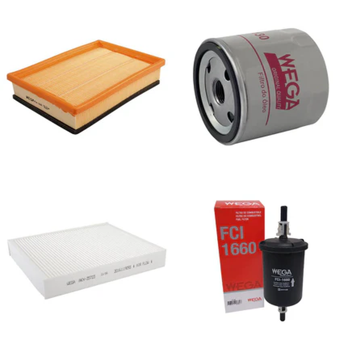 Kit Filtro Chevrolet Onix Prisma Cobalt Spin 2012-24