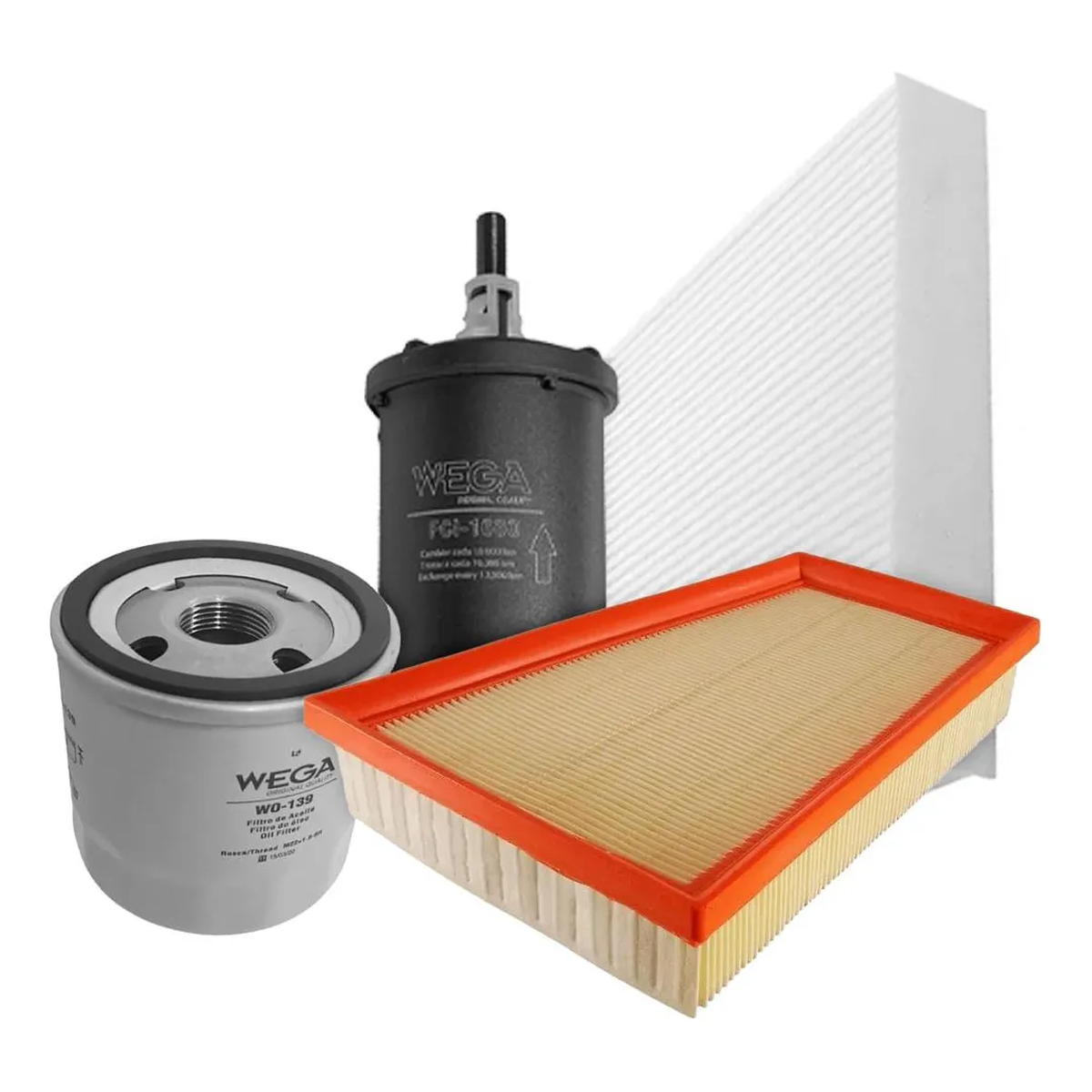 Kit Filtro Chevrolet Onix Plus Tracker Montana 19-24 1.0 1.2