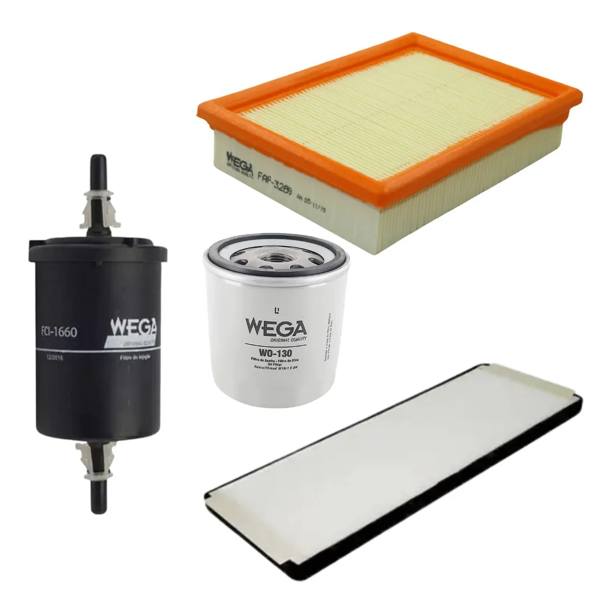 Kit Filtro Chevrolet Celta Prisma 03-17