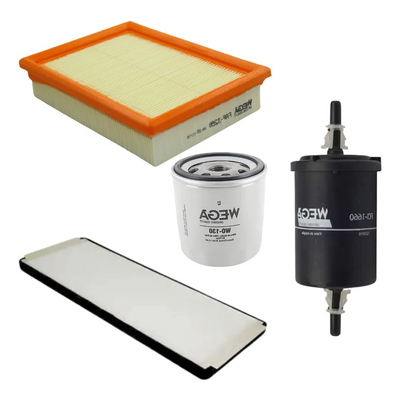 Kit Filtro Chevrolet Celta Prisma 03-17 - Imagem 2