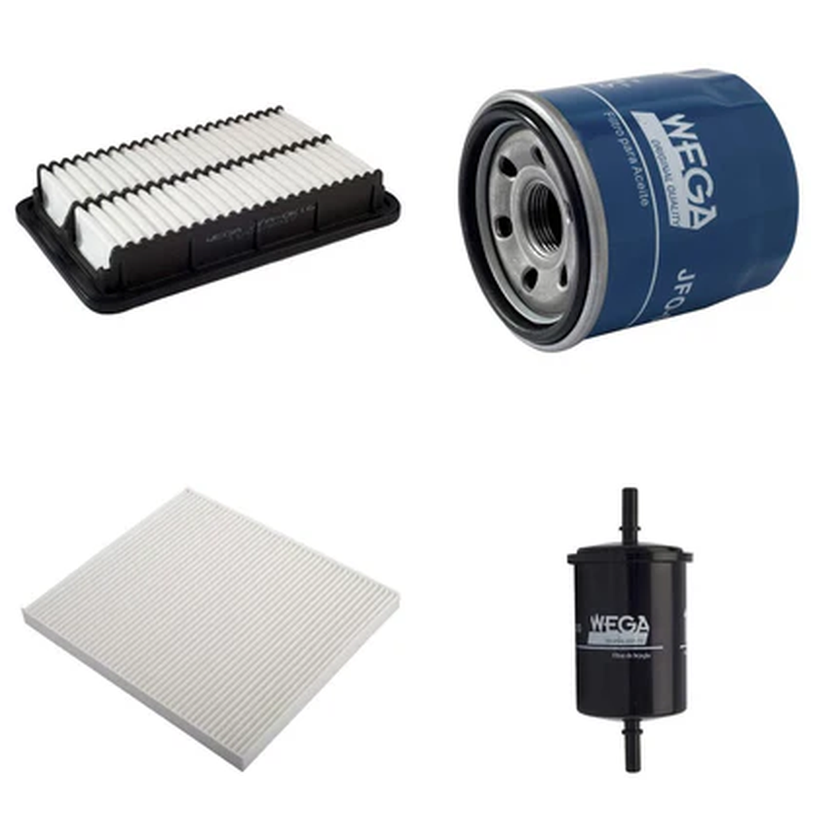 Kit Filtro Hyundai HB20 HB20S 1.0 3cil 12v 2012-2024