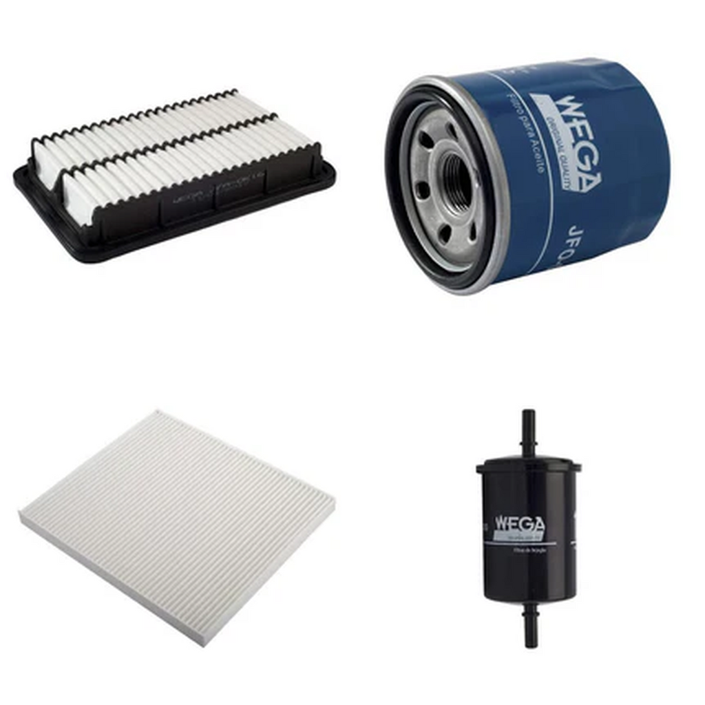 Kit Filtro Hyundai HB20 HB20S 1.0 3cil 12v 2012-2024 - Imagem 1