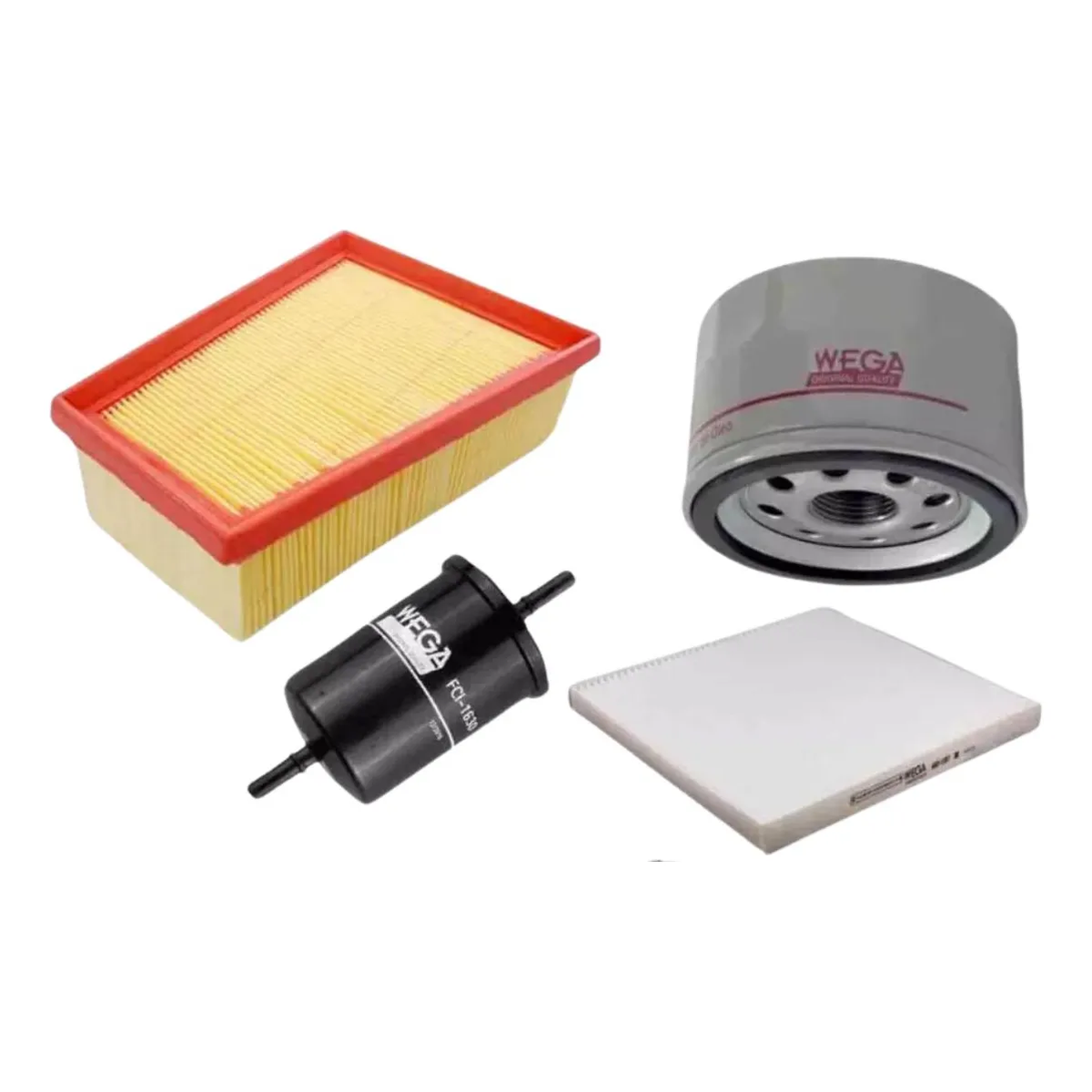 Kit Filtro Renault Duster Sandero Logan 1.6 2.0 16v